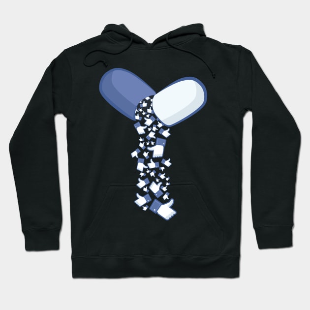 Like addiction Hoodie by portraiteam